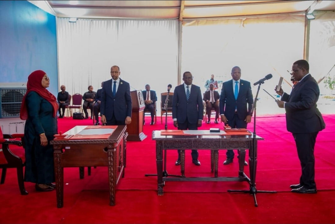 RAIS SAMIA AMUAPISHA MHE. JUMANNE SAGINI KUWA MKUU WA MKOA MBEYA